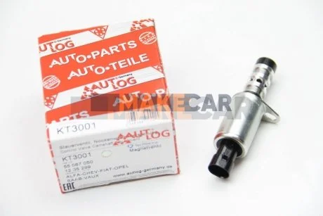 Клапан управління фазами ГРМ Aveo/Astra H 1.4/1.8LPG 05- для Opel, Chevrolet, Vauxhall, Fiat AUTLOG KT3001 фото товару