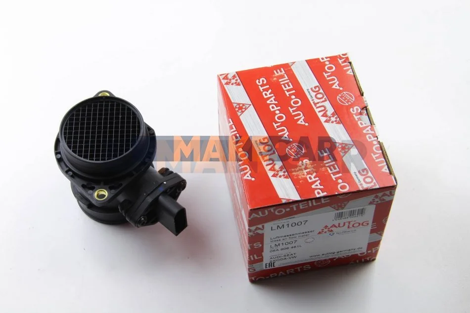 <strong>Витратомір повітря (5 конт.) AUDI A4/VW GOLF IV/SKODA OCTAVIA 1.8T 96-10 AUTLOG LM1007 (фото 1)</strong>