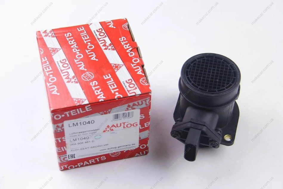 <strong>Витратомір повітря (5конт.) AUDI A4/ A6/SKODA OCTAVIA 1.6/1.8T 96-10 AUTLOG LM1040 (фото 1)</strong>