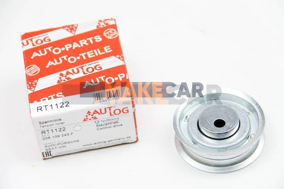 <strong>Ролик натяжний ременя ГРМ Golf II/III/IV/Passat B3/B4/Caddy II/T4 1.6-2.0i AUTLOG RT1122 (фото 1)</strong>