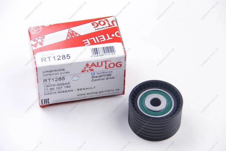 <strong>Ролик напрямний ГРМ 1.4-2.0 DUSTER, LOGAN/KANGOO, CLIO, MEGANE 97- AUTLOG RT1285 (фото 1)</strong>
