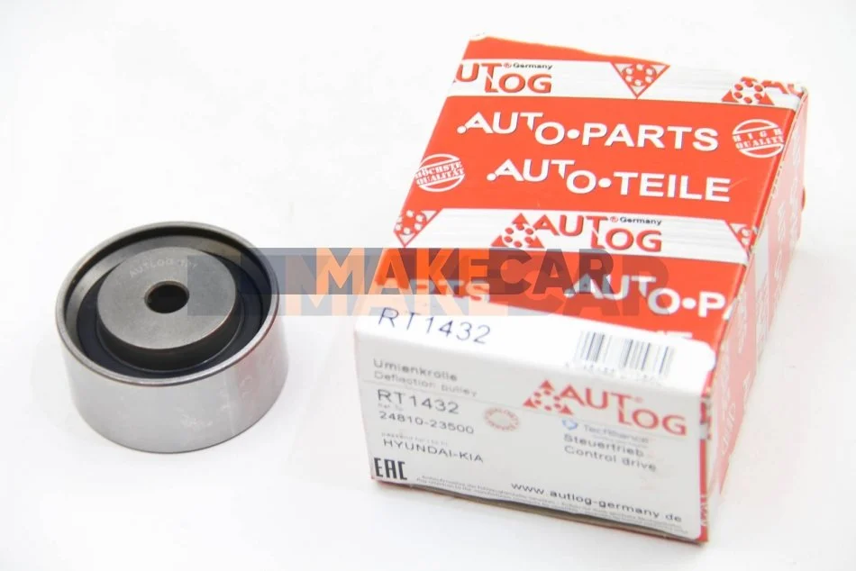 <strong>Ролик напрямний ГРМ 1.6-2.0i 16V Hyundai Coupe/Elantra 96-11 AUTLOG RT1432 (фото 1)</strong>