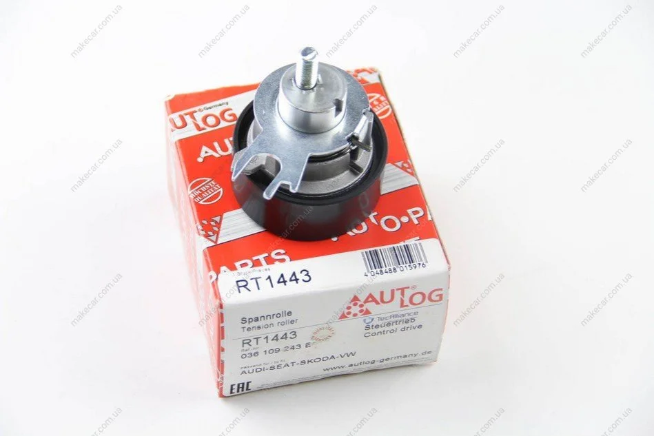 <strong>Ролик натяжний ГРМ Caddy III/Golf IV/Fabia/Octavia/A2 1.4/1.6 16V AUTLOG RT1443 (фото 1)</strong>