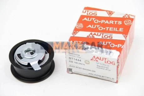 Ролик натяжний ГРМ 1.9 TDI/SDI Golf IV/Caddy II/Fabia/Octavia/A3 для AUTLOG RT1444 фото товару