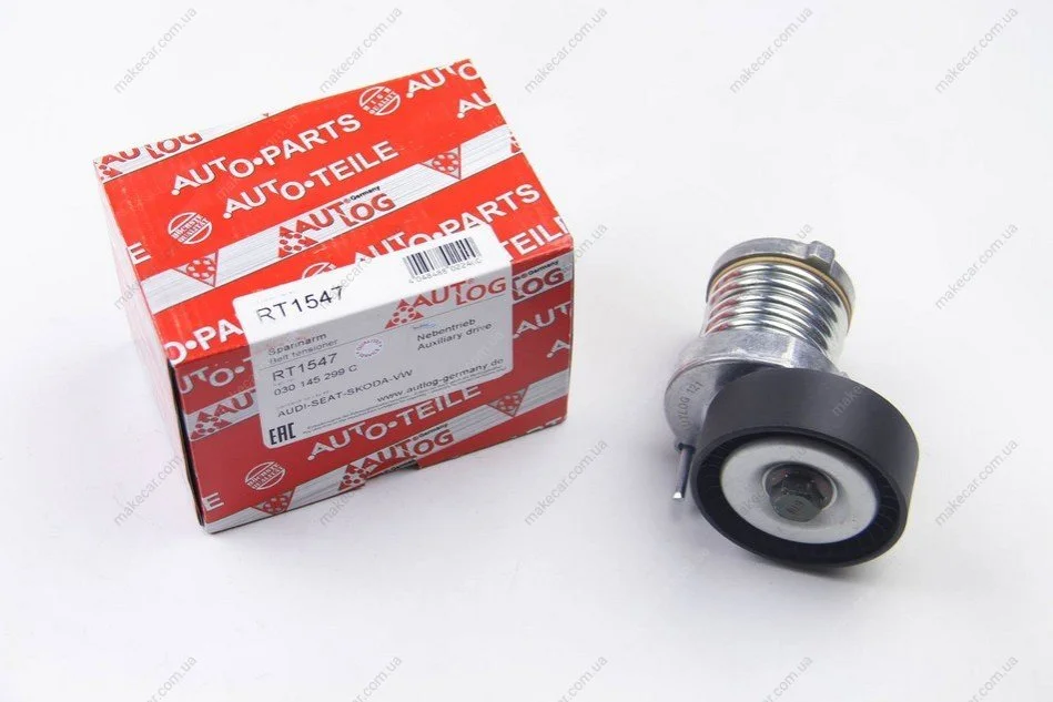 <strong>Натяжитель ремня генератора 1.4/1.6 16V Golf IV/Caddy II/Polo/Fabia/Octavia AUTLOG RT1547 (фото 1)</strong>