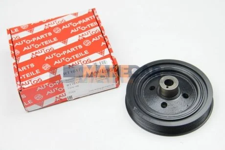 Шків колінвалу Focus/Fiesta 1.8Di/TDDI 98-04 для Ford AUTLOG RT1617 фото товару