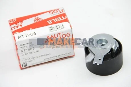 Ролик натяжний ГРМ 1.5DCI Kangoo 09-/Megane III,IV 09-/Logan II 10- для Renault, Dacia, Mercedes, Nissan, Infiniti AUTLOG RT1965 фото товару