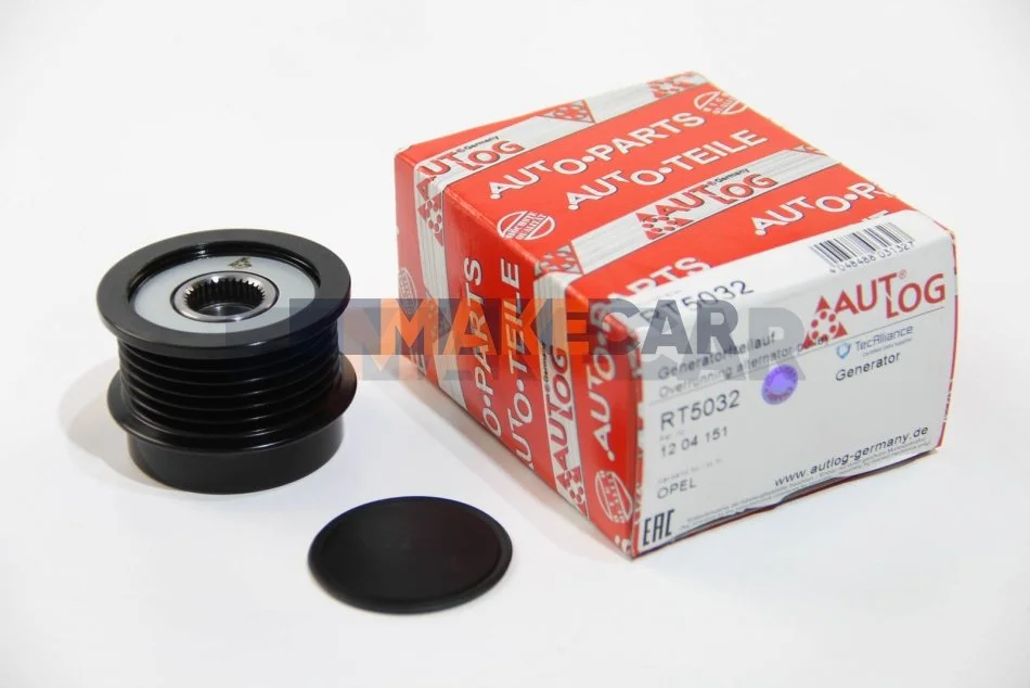 <strong>Шкив генератора ASTRA/VECTRA/ZAFIRA 1.9D 04- AUTLOG RT5032 (фото 1)</strong>