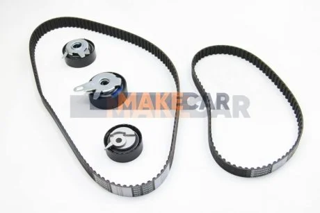 Комплект ГРМ LT/T4 2.5TDI 96- (2 ременя + 3 ролика)(55-111 kW)(рем. Conti CT939+CT914) для Volvo, Volkswagen AUTLOG ZK1100 фото товару
