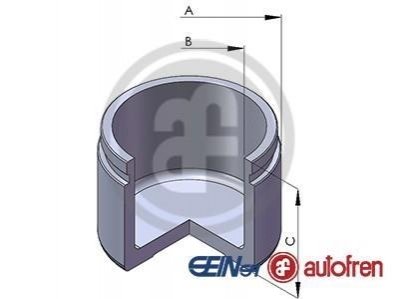 Элементы тормозного суппорта AUTOFREN D02541 фото товара