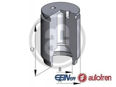 <strong>Поршень гальмівного супорта задн. Renault 21, Laguna 01-, Safrane 92-00 (Brembo 36x50,9) AUTOFREN D02545 (фото 1)</strong>