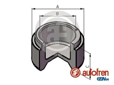 Поршень циліндра супорта для Alfa Romeo, Porsche, Opel, Audi, BMW AUTOFREN D025519 фото товару