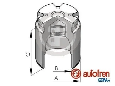 Елементи гальмівного супорта для KIA, Hyundai, Ford AUTOFREN D025530 фото товару