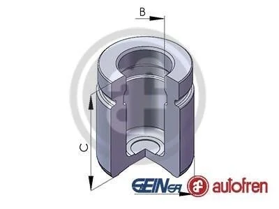 <strong>Поршень супорта гальмівного AUTOFREN D025551 (фото 1)</strong>