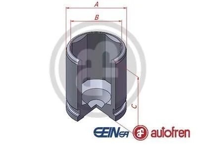 <strong>Поршень супорта гальмівного AUTOFREN D025688 (фото 1)</strong>