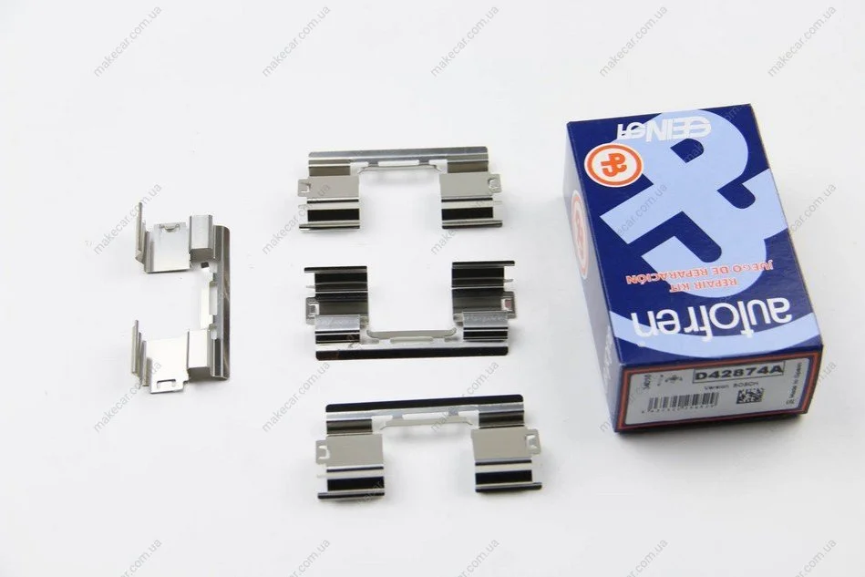 <strong>Монтажний к-кт гальмівних колодок перед ASTRA/ZAFIRA/AVEO 09- AUTOFREN D42874A (фото 1)</strong>