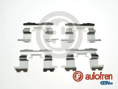 Монтажний набір гальмівних колодок передн TOYOTA ALLION I, BB I, CELICA, COROLLA, COROLLA VERSO, IQ, IST, MR2 III, OPA, PREMIO, PRIUS, PROBOX / SUCCEED, RAUM 1.0-2.0 04.99-12.15 для Toyota AUTOFREN D42878A фото товару