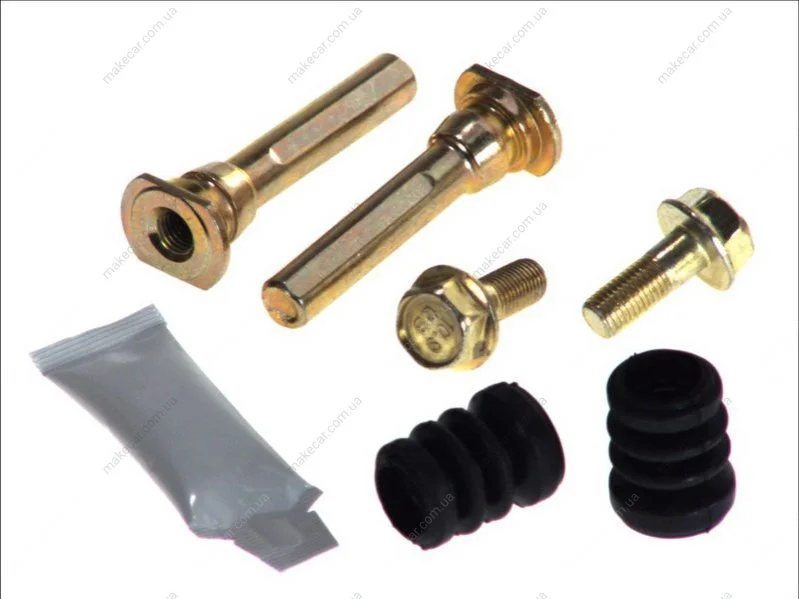 <strong>Ремкомплект гальмівного супорта передн Лів/Прав (діаметр поршня: 10) CHEVROLET SPARK HONDA ACCORD I, CIVIC III, CRX I ROVER 200 I SUBARU FORESTER, JUSTY II SUZUKI ALTO IV, ALTO V 0.8-2.0 01.78- AUTOFREN D7042C (фото 1)</strong>