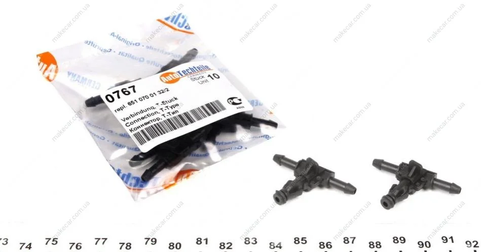 <strong>Штуцер шланга обратки Т-подібний MB OM651 AUTOTECHTEILE 100 0767 (фото 1)</strong>