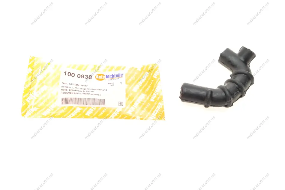 <strong>Патрубок вентиляції картера AUTOTECHTEILE 100 0938 (фото 1)</strong>