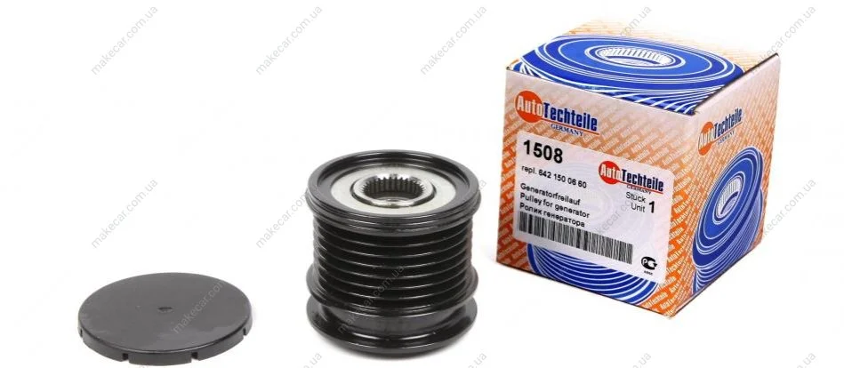 <strong>Шків генератора Sprinter OM642 06- (7PK) AUTOTECHTEILE 100 1508 (фото 1)</strong>