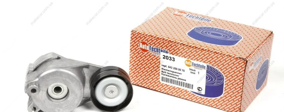 <strong>Натягувач ременя Sprinter 3.0CDI OM642 06- (компл.) -AC AUTOTECHTEILE 100 2033 (фото 1)</strong>