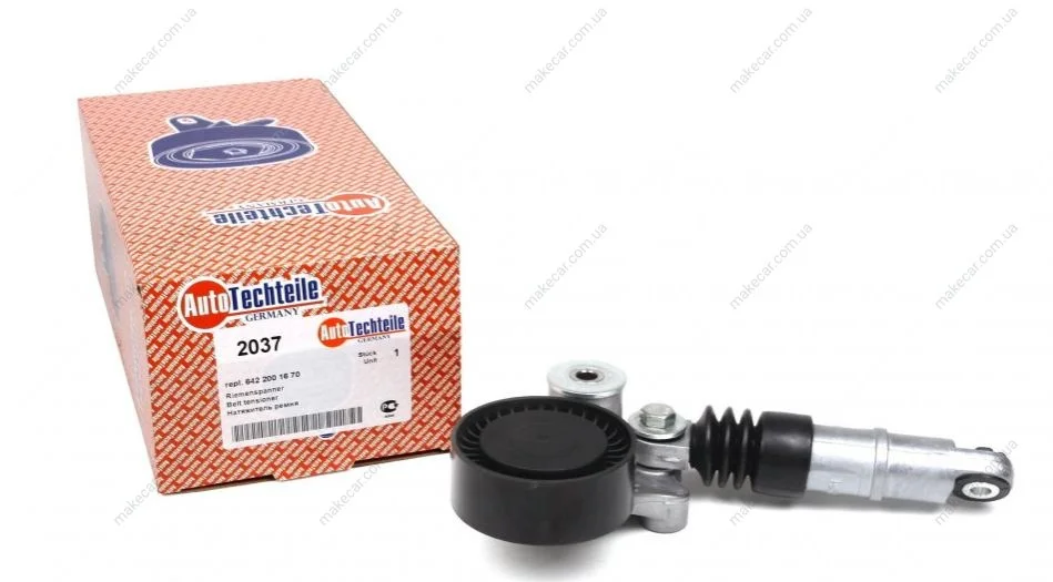 <strong>Натягувач ременя генератора MB Sprinter 3.0CDI 06- AUTOTECHTEILE 100 2037 (фото 1)</strong>
