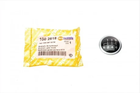 Кришка рукоятки селектора КПП для AUTOTECHTEILE 100 2618 фото товару