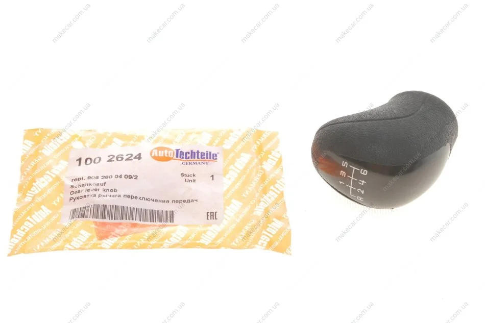 <strong>Рукоятка важеля КПП VW Crafter/ MB Sprinter (W906) 06-15 (6МТ) AUTOTECHTEILE 100 2624 (фото 1)</strong>