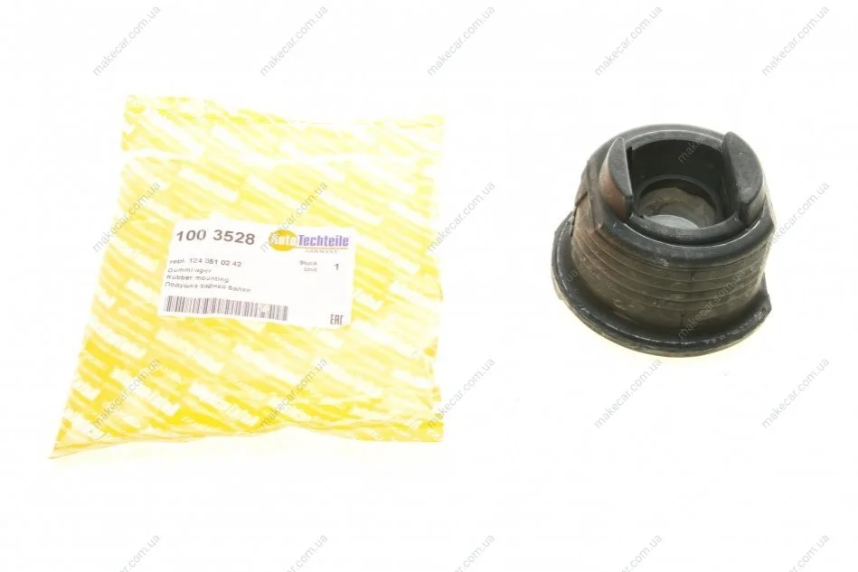 <strong>Подушка балки задньої велика AUTOTECHTEILE 100 3528 (фото 1)</strong>