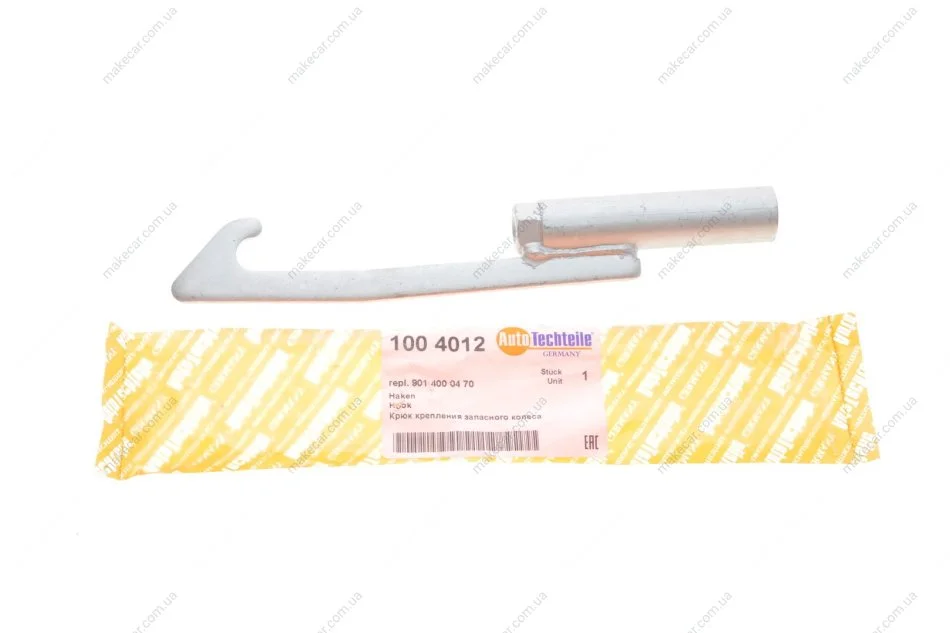 <strong>Крючок кріплення запаски MB Sprinter/VW LT 96- AUTOTECHTEILE 100 4012 (фото 1)</strong>