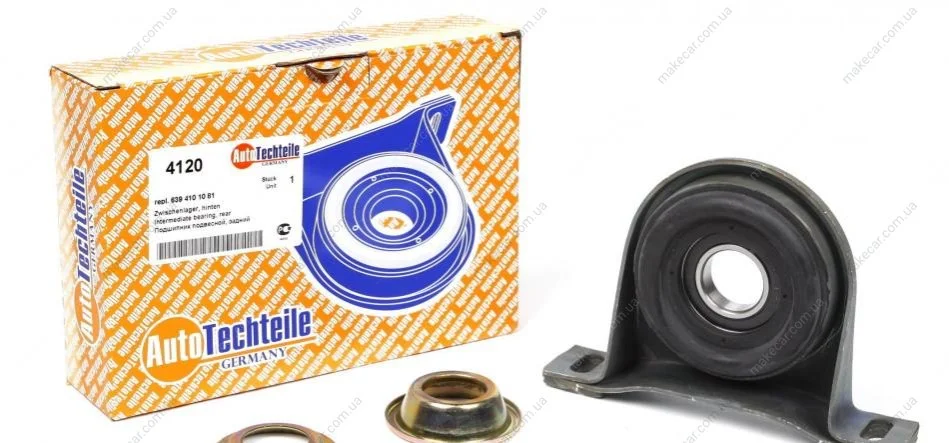 <strong>Підшипник підвісний (задній) MB Vito (W639) 03- (d=30mm) AUTOTECHTEILE 100 4120 (фото 1)</strong>