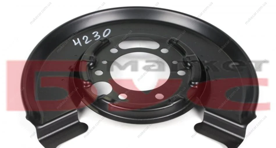<strong>Захист колодок ручника MB Sprinter/VW LT 96-06 (L) (однокатк.) AUTOTECHTEILE 100 4230 (фото 1)</strong>
