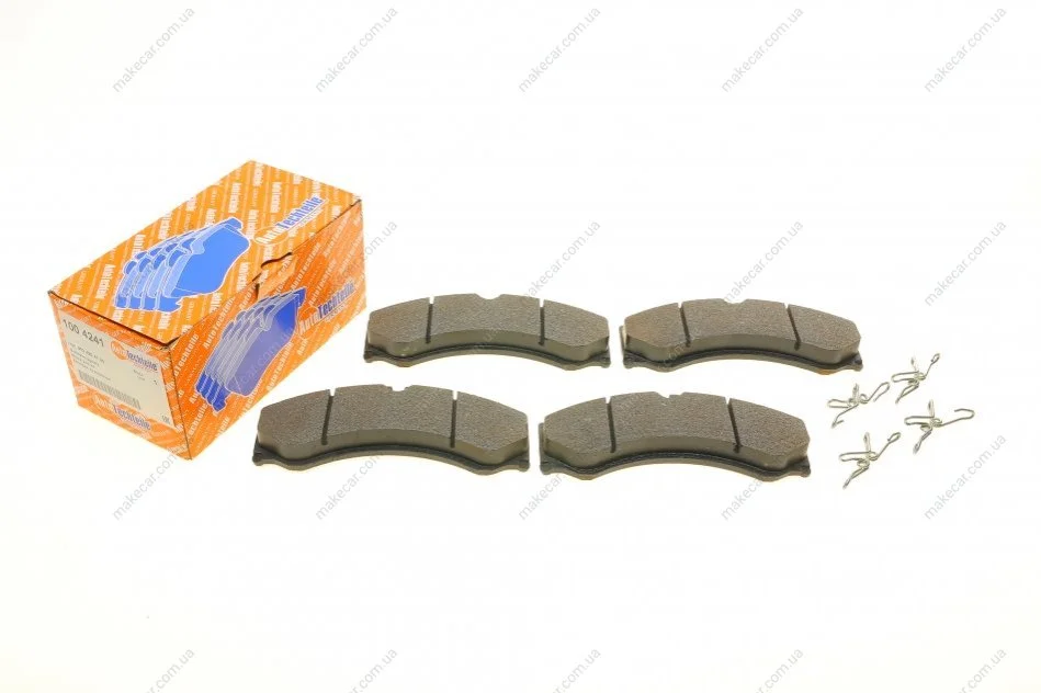 <strong>Колодки тормозные (передние/задние) MB Sprinter 408-416/VW LT 46 96- (с пружинками) AUTOTECHTEILE 100 4241 (фото 1)</strong>