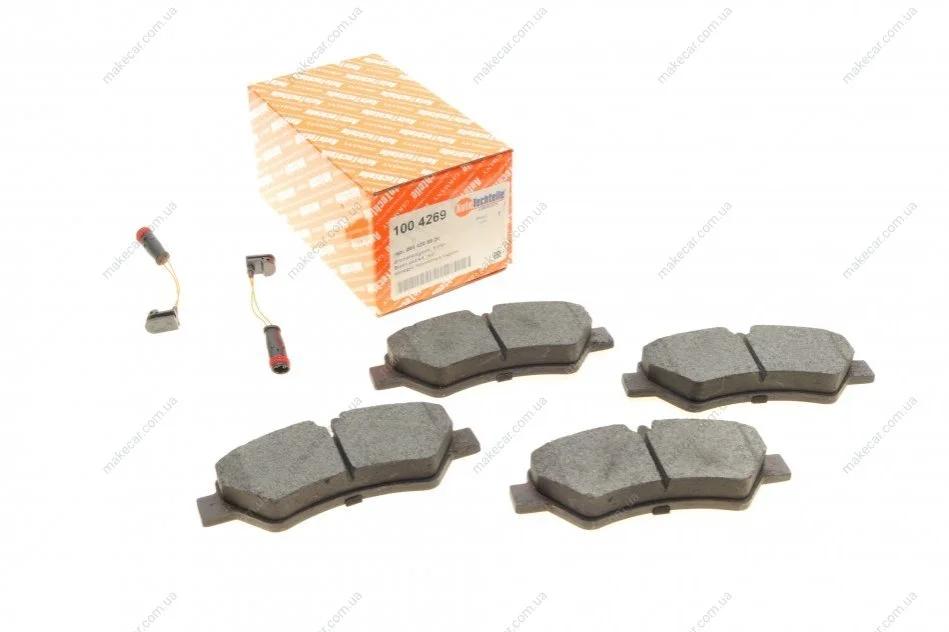 <strong>Колодки гальмівні (задні) MB Sprinter 209-319 CDI/VW Crafter 30-35 06- AUTOTECHTEILE 100 4269 (фото 1)</strong>