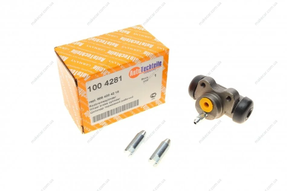 <strong>Гальмівний циліндр колісний задн MB 207-310 (d=15.87mm) AUTOTECHTEILE 100 4281 (фото 1)</strong>