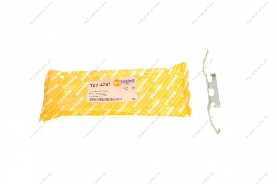 <strong>Планка супорта притискна MB Sprinter 208-416/Vito (W638)/VW LT 28-46 (Ate) AUTOTECHTEILE 100 4291 (фото 1)</strong>