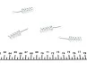 <strong>Комплект пружинок стоянкового гальма VW LT 46/MB Sprinter 412 95- (170x40) (Ate) AUTOTECHTEILE 100 4321 (фото 4)</strong>