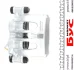 <strong>Супорт гальмівний передній Sprinter/Crafter 3.5t 06- Л AUTOTECHTEILE 100 4388 (фото 2)</strong>