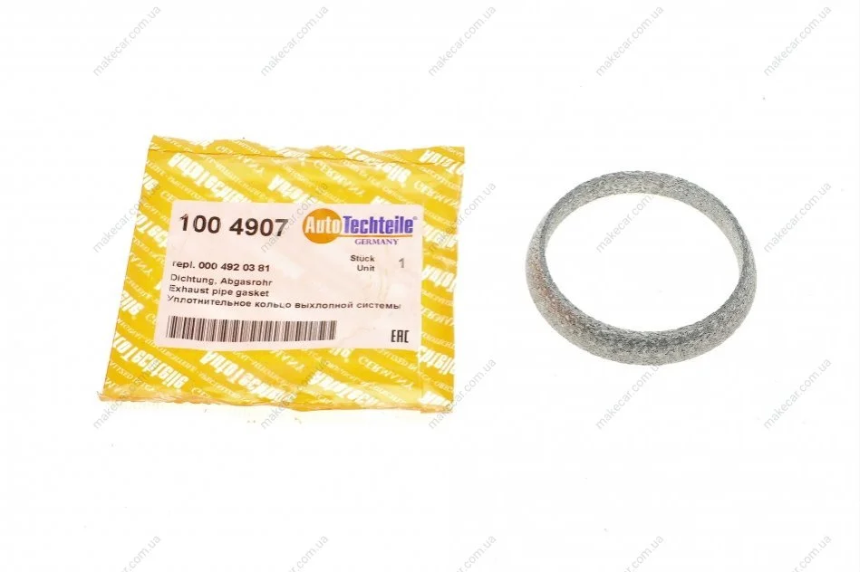 <strong>Уплотнительное кольцо выхлопной системы AUTOTECHTEILE 100 4907 (фото 1)</strong>
