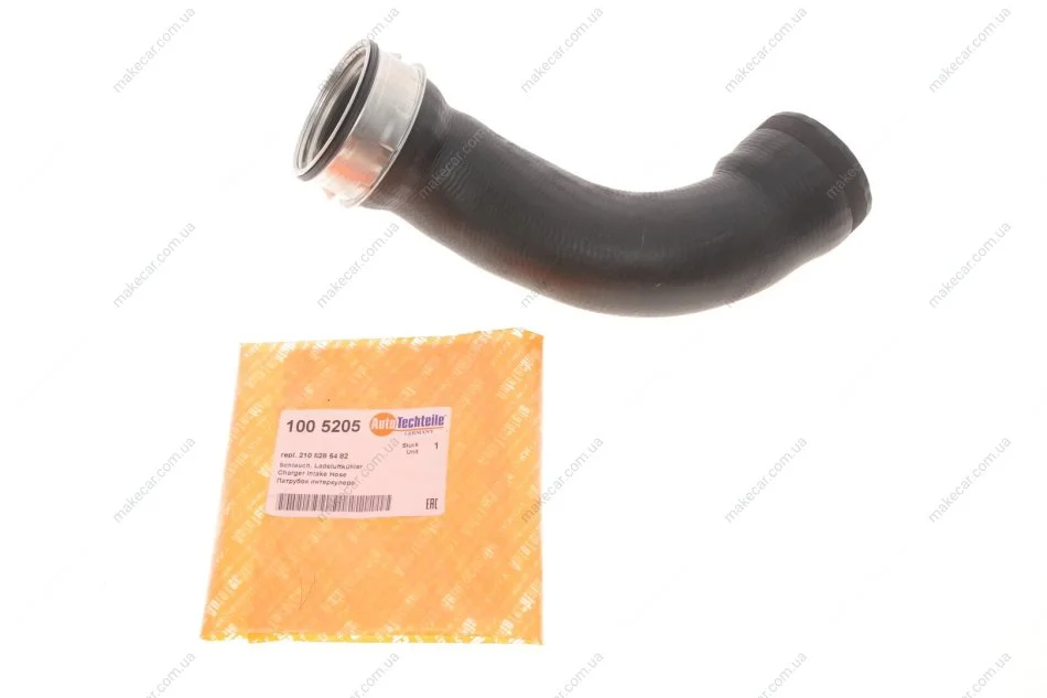 <strong>Патрубок інтеркулера (верхній) MB E-class (W210) 98-03 AUTOTECHTEILE 100 5205 (фото 1)</strong>