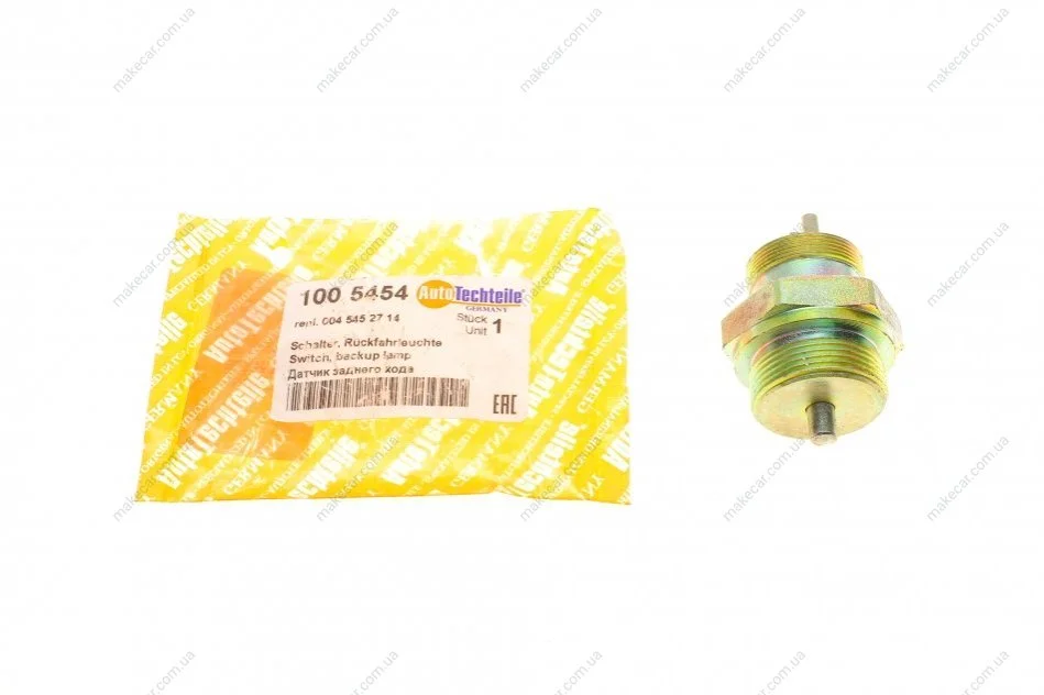 <strong>Датчик вмикання заднього хода MB Sprinter/VW LT 96- (M30x1.5/M27x1) AUTOTECHTEILE 100 5454 (фото 1)</strong>