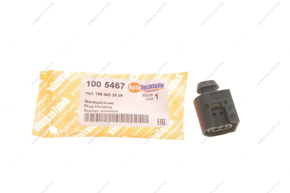 <strong>Фішка на форсунку MB Sprinter(W901/W906)/Vito(W639) 00-06 AUTOTECHTEILE 100 5467 (фото 1)</strong>