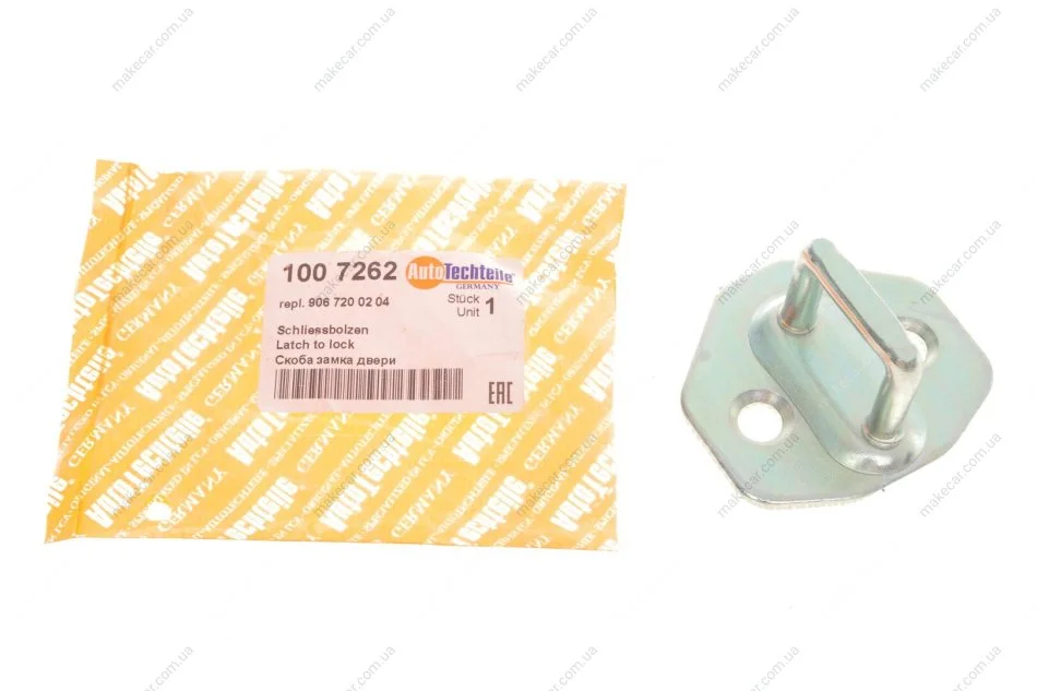 <strong>Скоба замка двери (боковой) MB Sprinter/VW Crafter 06- AUTOTECHTEILE 100 7262 (фото 1)</strong>