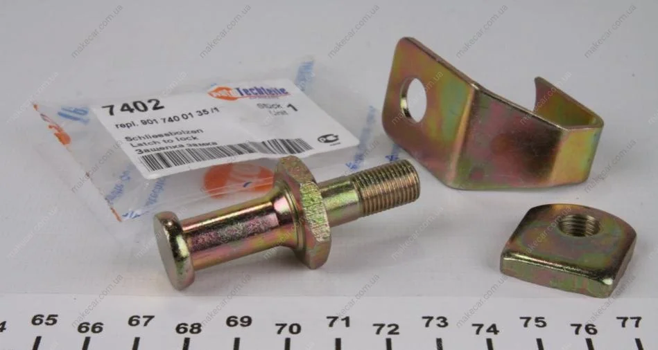 <strong>Скоба замка двери (задней) MB Sprinter/VW LT 96-00 (L) AUTOTECHTEILE 100 7402 (фото 1)</strong>
