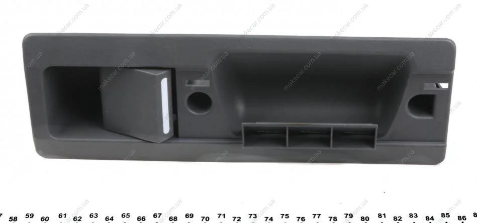 <strong>Ручка двери (задней/внутри) MB Sprinter 96-06 (большая) AUTOTECHTEILE 100 7622 (фото 1)</strong>