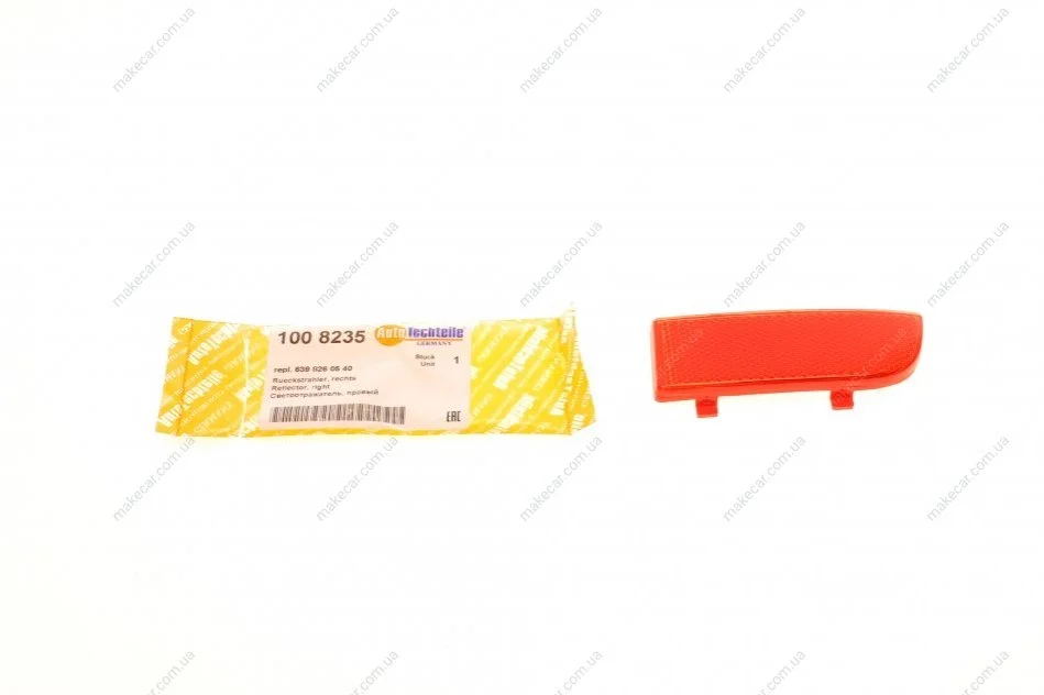 <strong>Світловідбивач бампера (заднього) MB Vito (W639) 03- (R) AUTOTECHTEILE 100 8235 (фото 1)</strong>