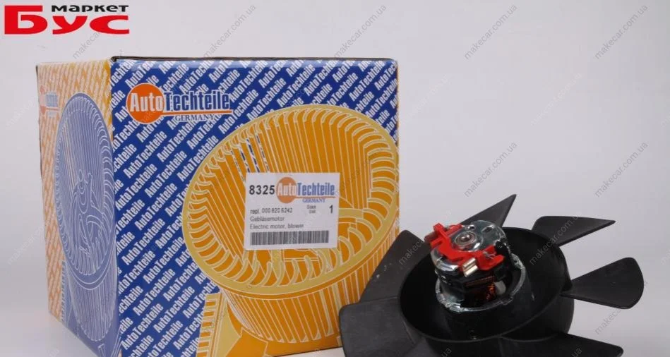 <strong>Моторчик пічки MB 208 (з крильчаткою) AUTOTECHTEILE 100 8325 (фото 1)</strong>