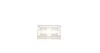 <strong>Кріплення планки скла лобового MB Vito (W638) 96-03 (R) (білий) AUTOTECHTEILE 100 9809 (фото 3)</strong>