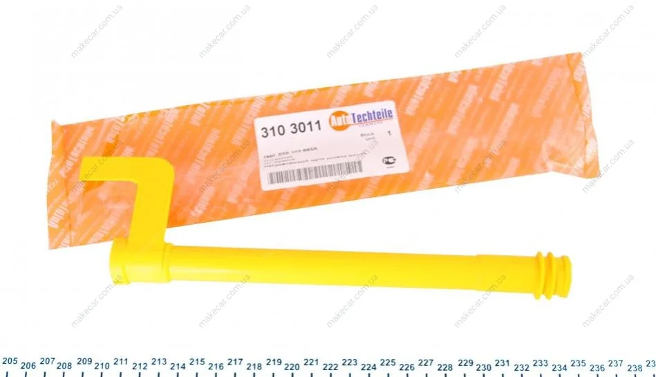 <strong>Щупа оливи воронка AUTOTECHTEILE 310 3011 (фото 1)</strong>